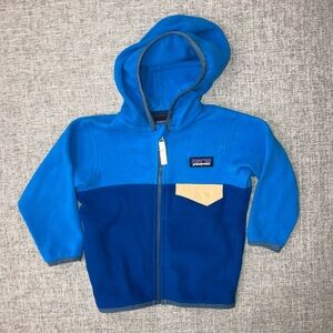 Patagonia 6-12m Micro D Snap-T Fleece Jacket EUC